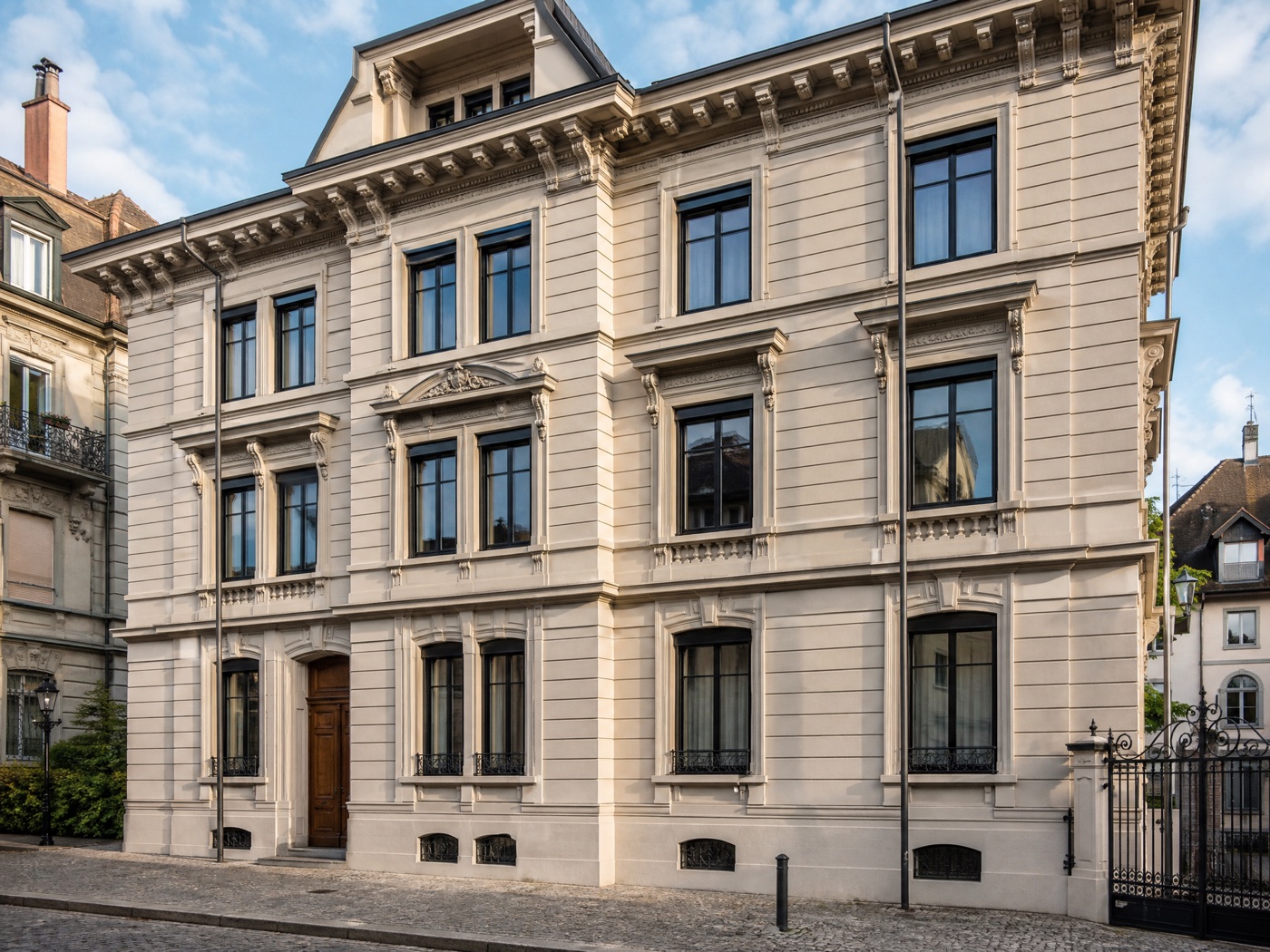 Maison Bellevaux · rénovation patrimoniale Lausanne
