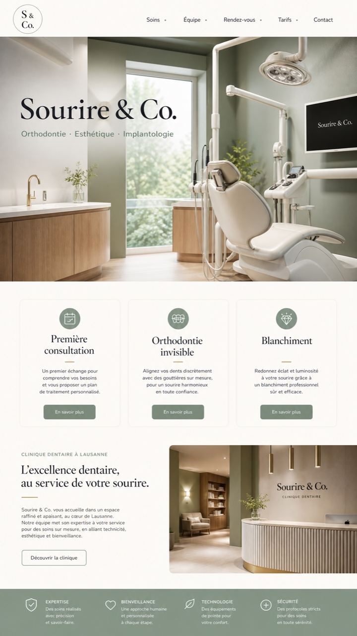 Concept Khoma · Cabinet dentaire