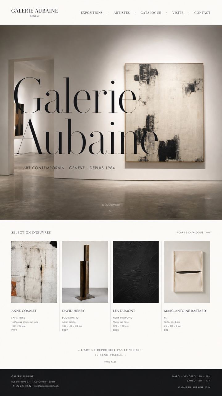 Concept Khoma · Galerie d'art
